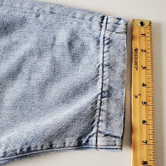 Banana Republic Barrel Jeans Size L Hi-Rise Drawstring Waist Light Wash Baggy - Picture 8 of 13